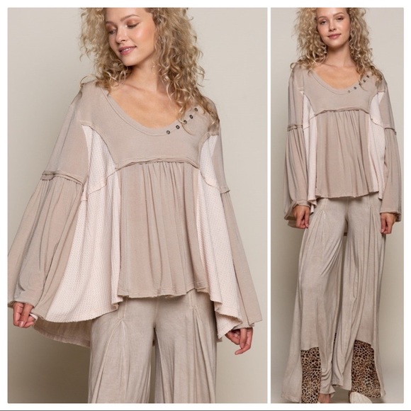 POL Tops - POL Soho Radiant Felt Soft Oversized Knit Top